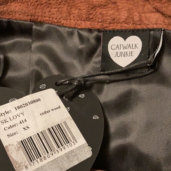 CATWALK JUNKIE Women’s Leather Skirt - Picture 7 of 8